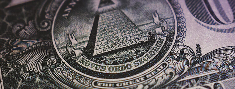 A U.S. dollar bill.