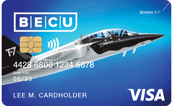 BECU Boeing Defense Credit Card