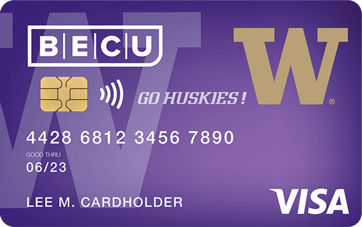 BECU UW Credit Card