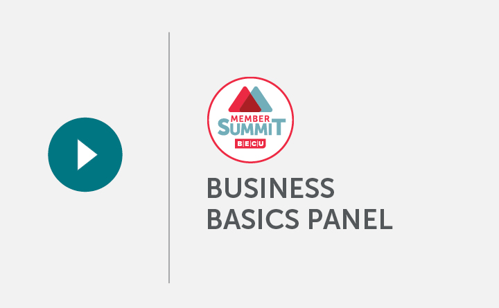 Member Summit: Business Basics Panel